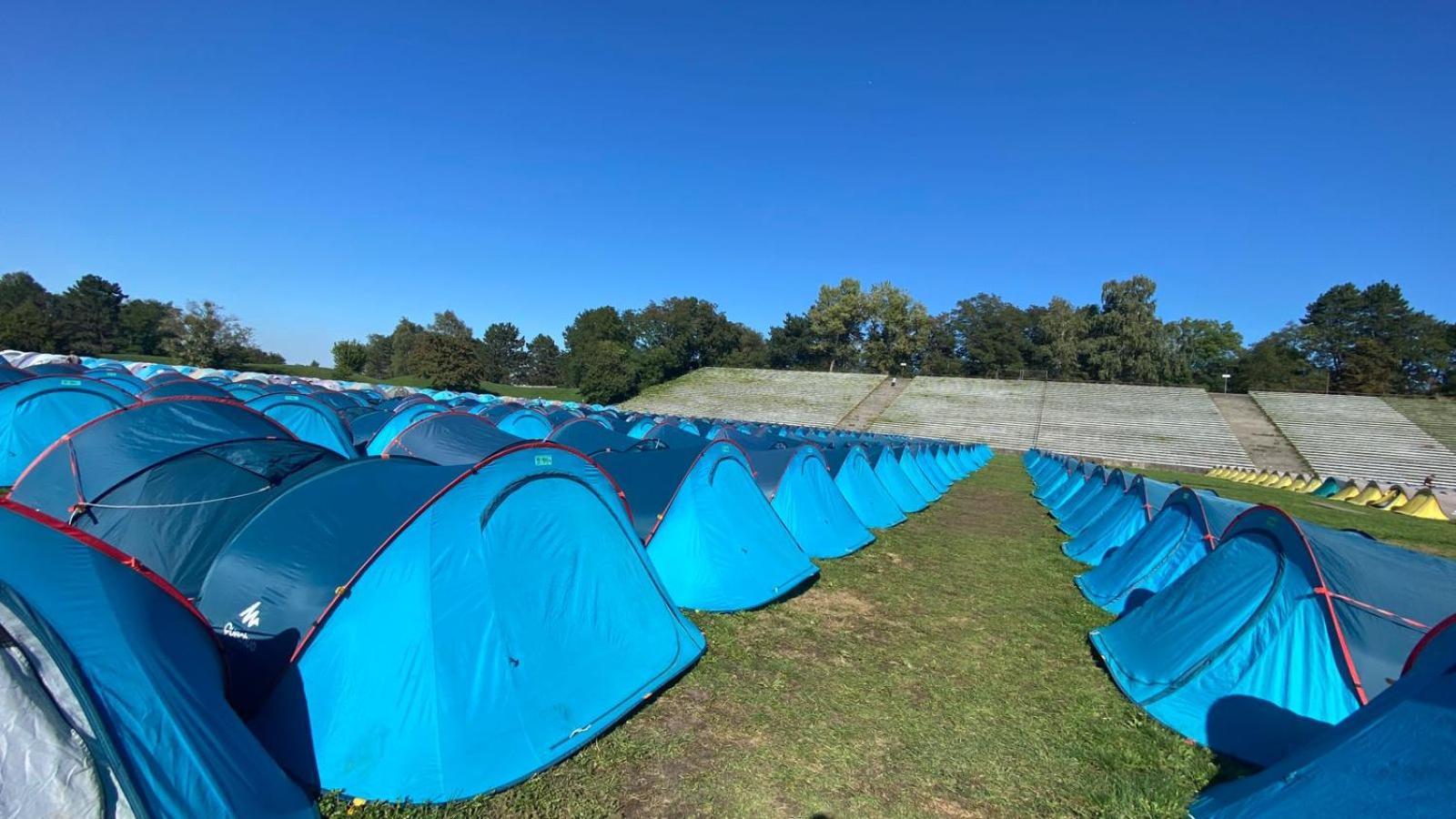 Esn Oktoberfest Campsite Hotel Munique Exterior foto